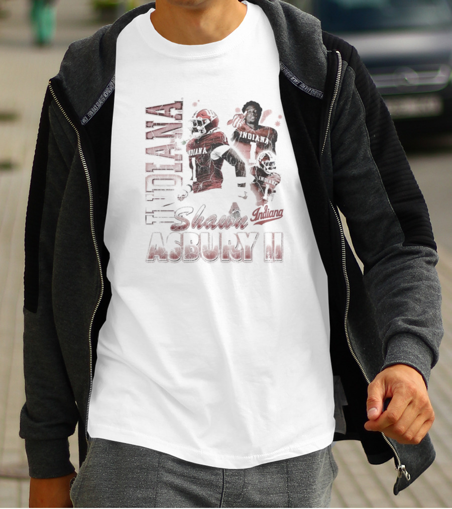 Indiana Hoosiers Shawn Asbury II 90s T-Shirt