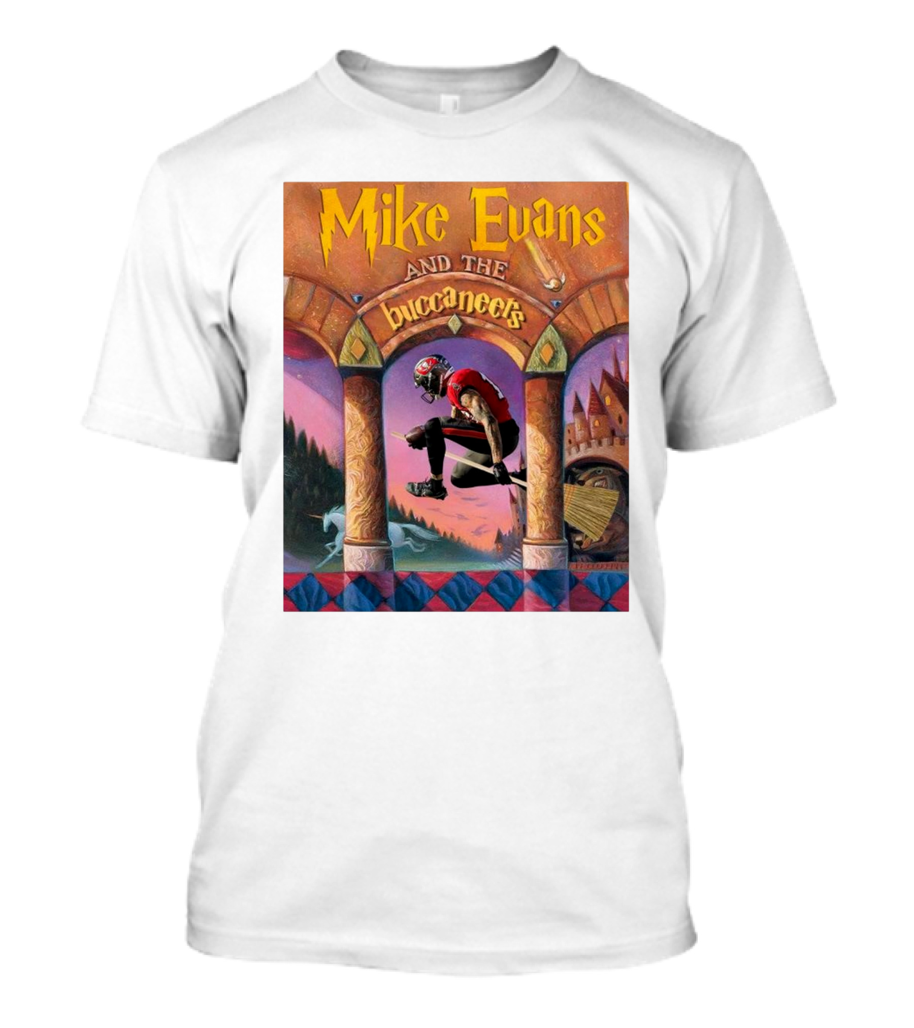 Mike Evans And The Buccaneers With A Magical Twist T-Shirt