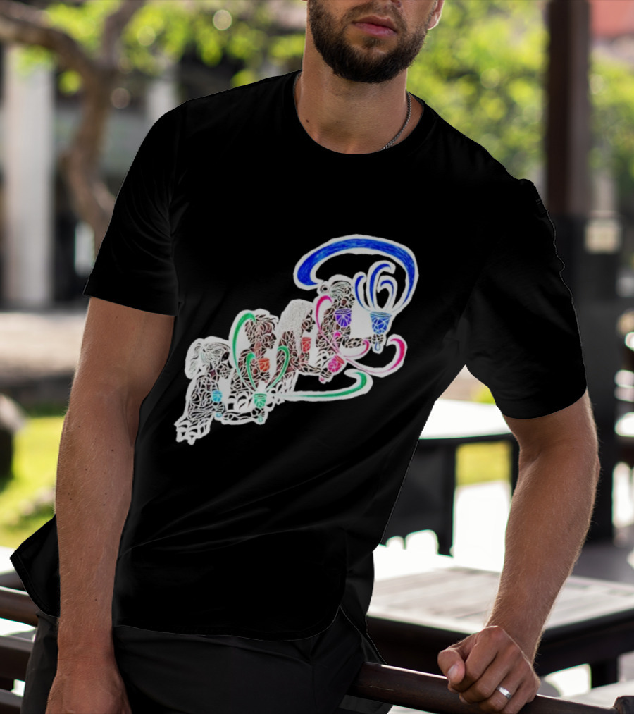 A Joyful Noise Bell Ringers Whimsical Line T-Shirt