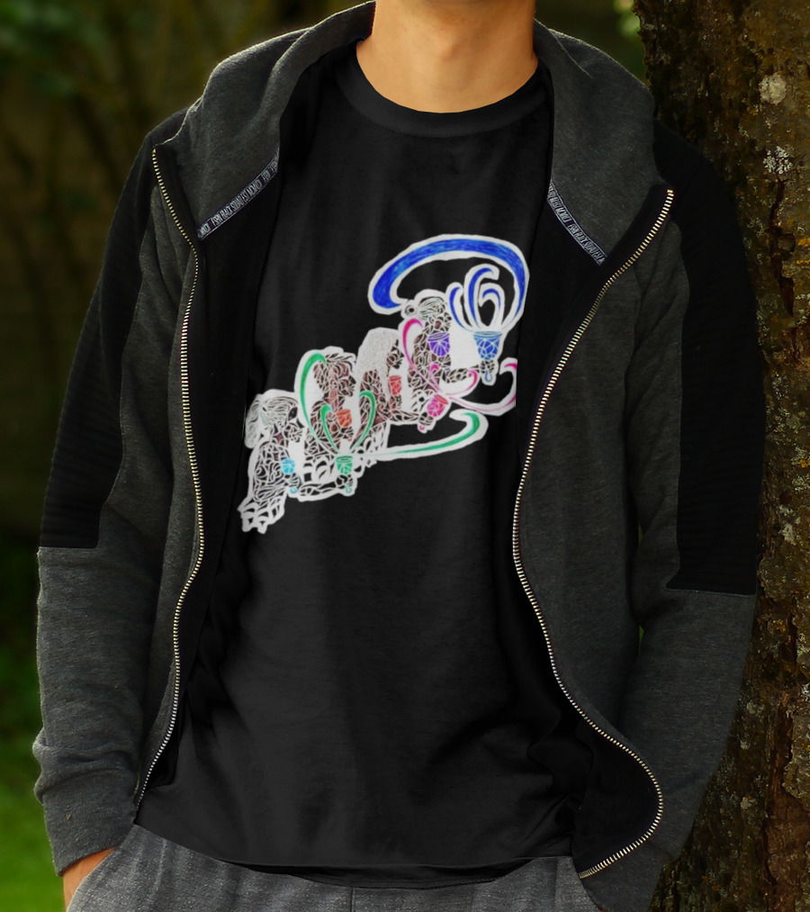 A Joyful Noise Bell Ringers Whimsical Line T-Shirt