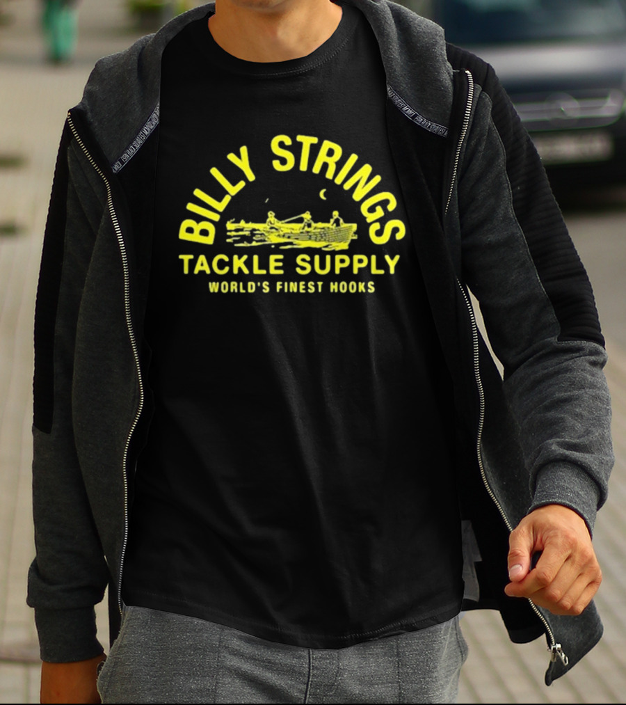Billy Strings Tackle Supply World's Finest Hooks Summer T-Shirt