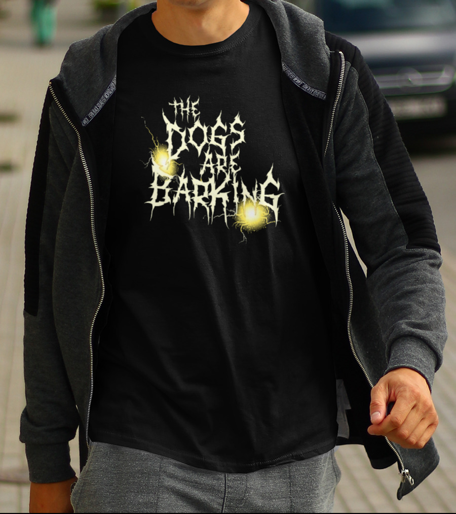 Bron Breakker WWE The Dogs Are Barking Lightning Text T-Shirt