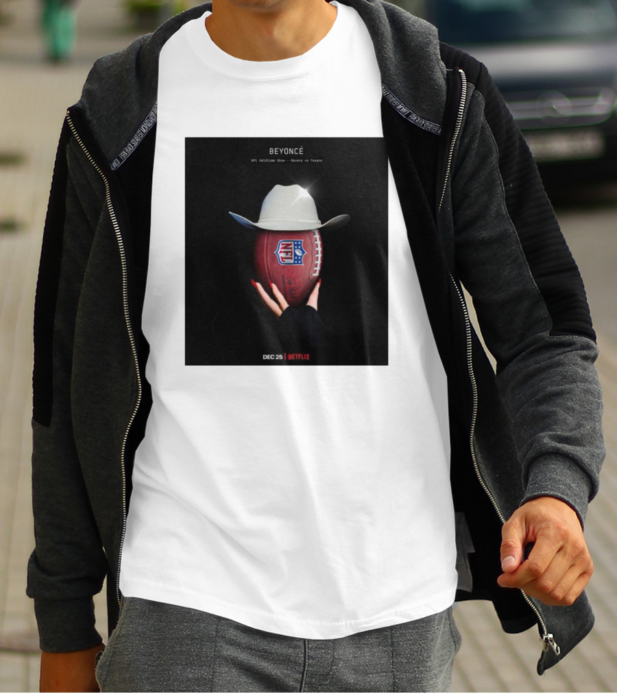 BEYONCÉ NFL Halftime Show Ravens Vs. Texans Dec 25 Netflix T-Shirt