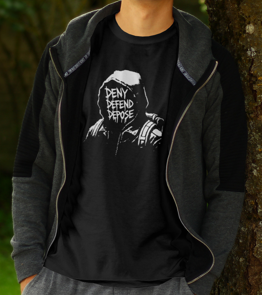 Radiant Stylee Luigi Mangione Deny Defend Depose T-Shirt