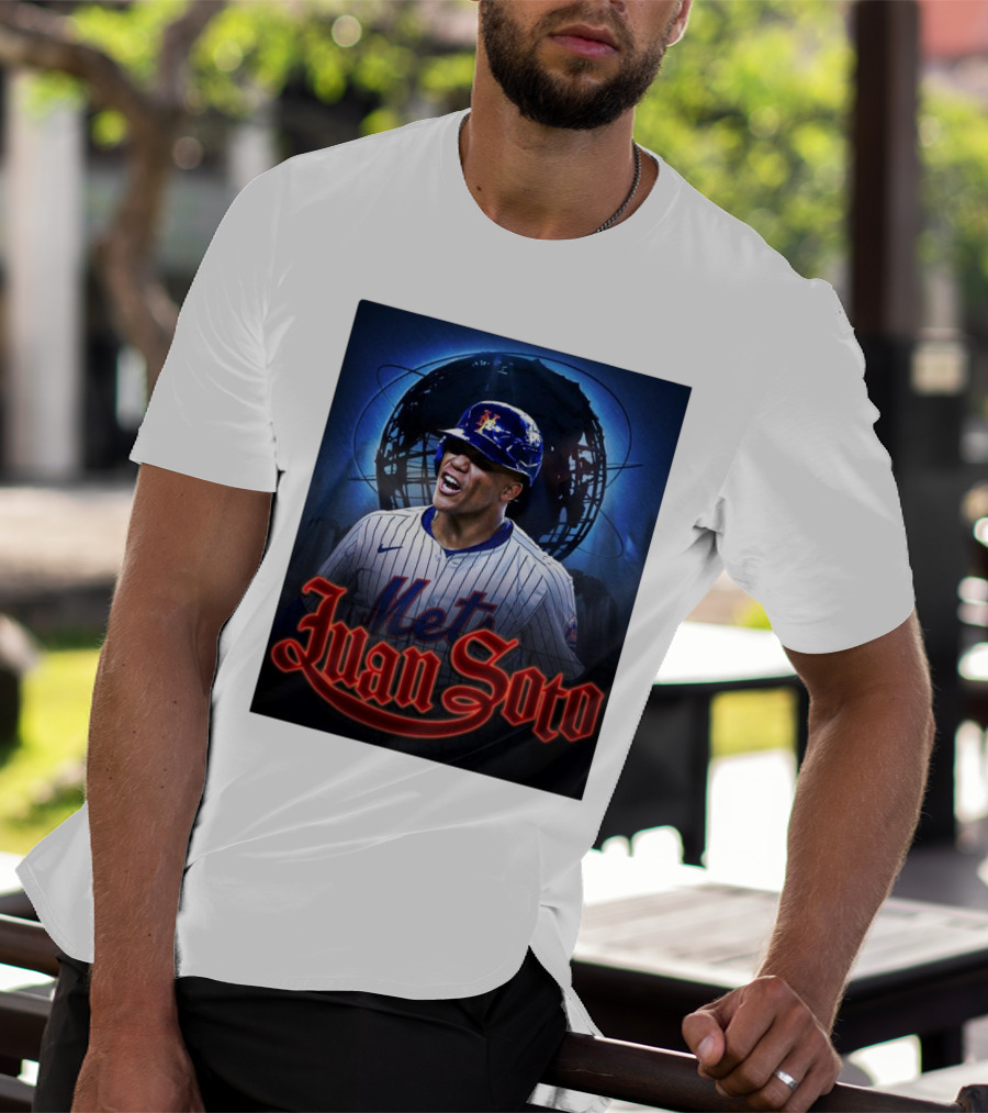 Met Juan Soto New York Mets Baseball MLB The King Of Queens T-Shirt