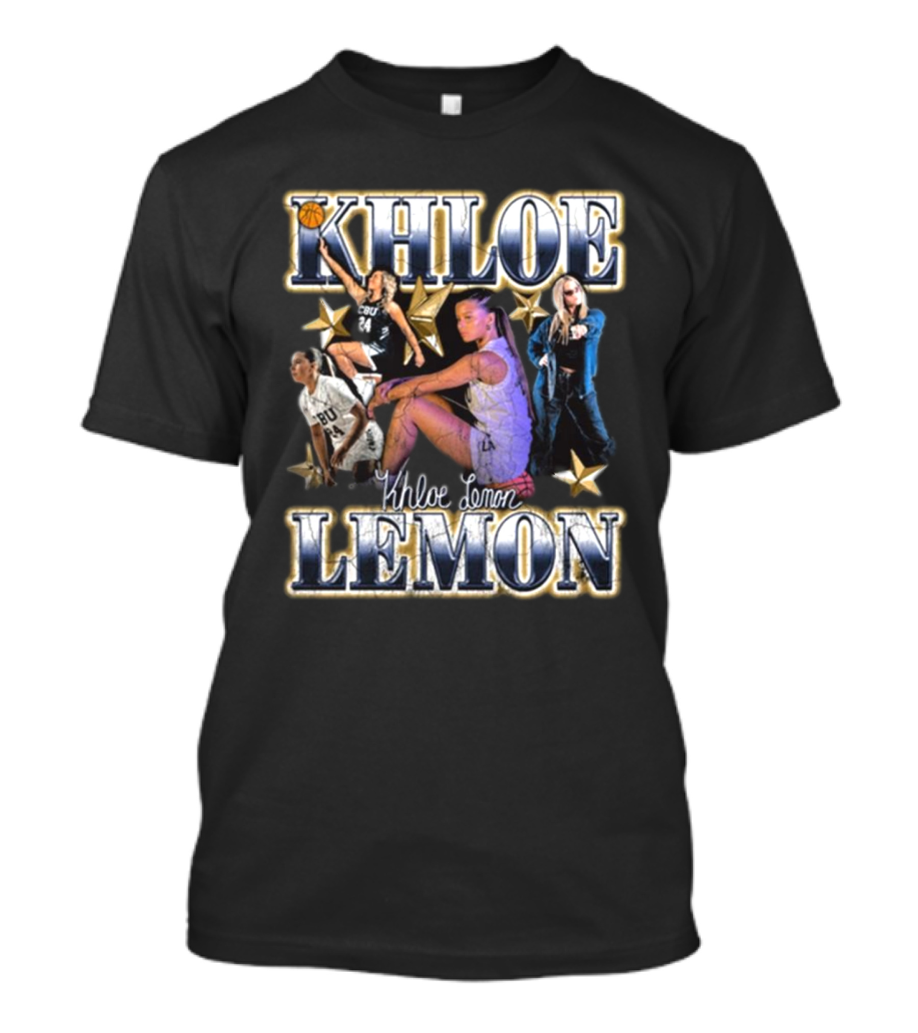 Khloe Lemon Basketball California Baptist Lancers 90s Signature T-Shirt