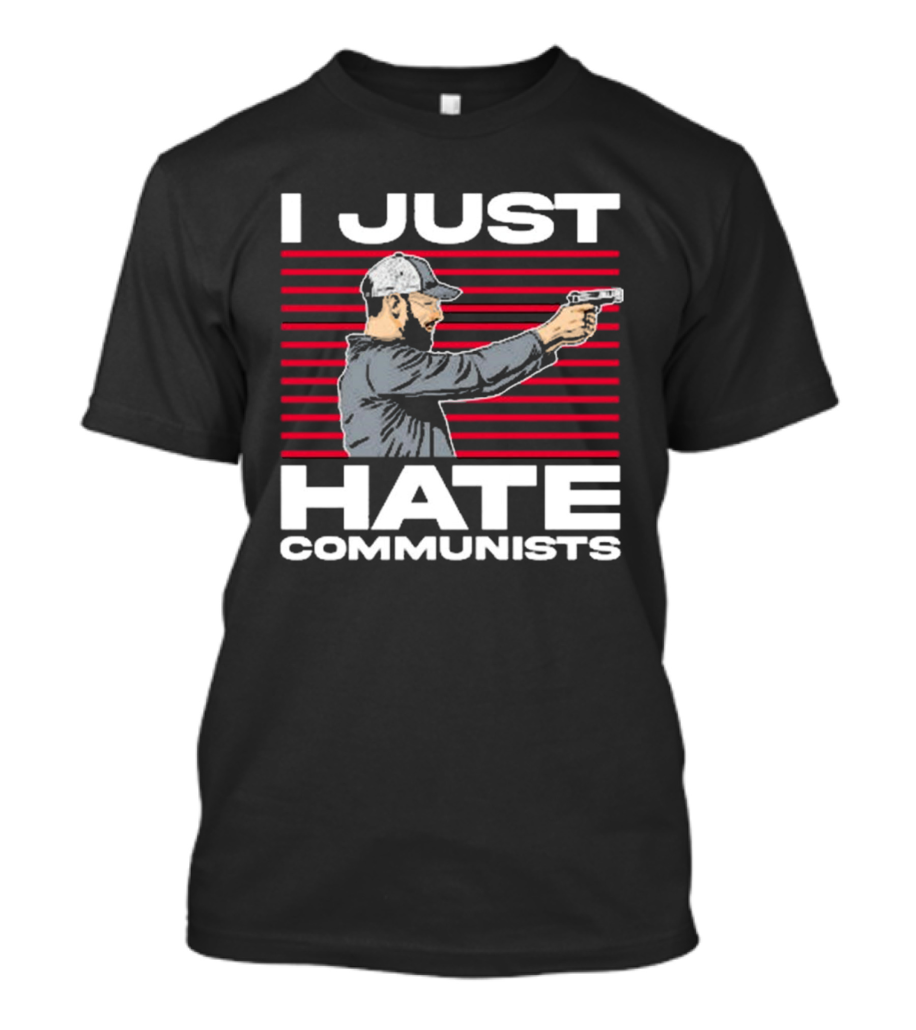 Olegriersy I Just Hate Communists The Kirk Minihane Show Shooter T-Shirt