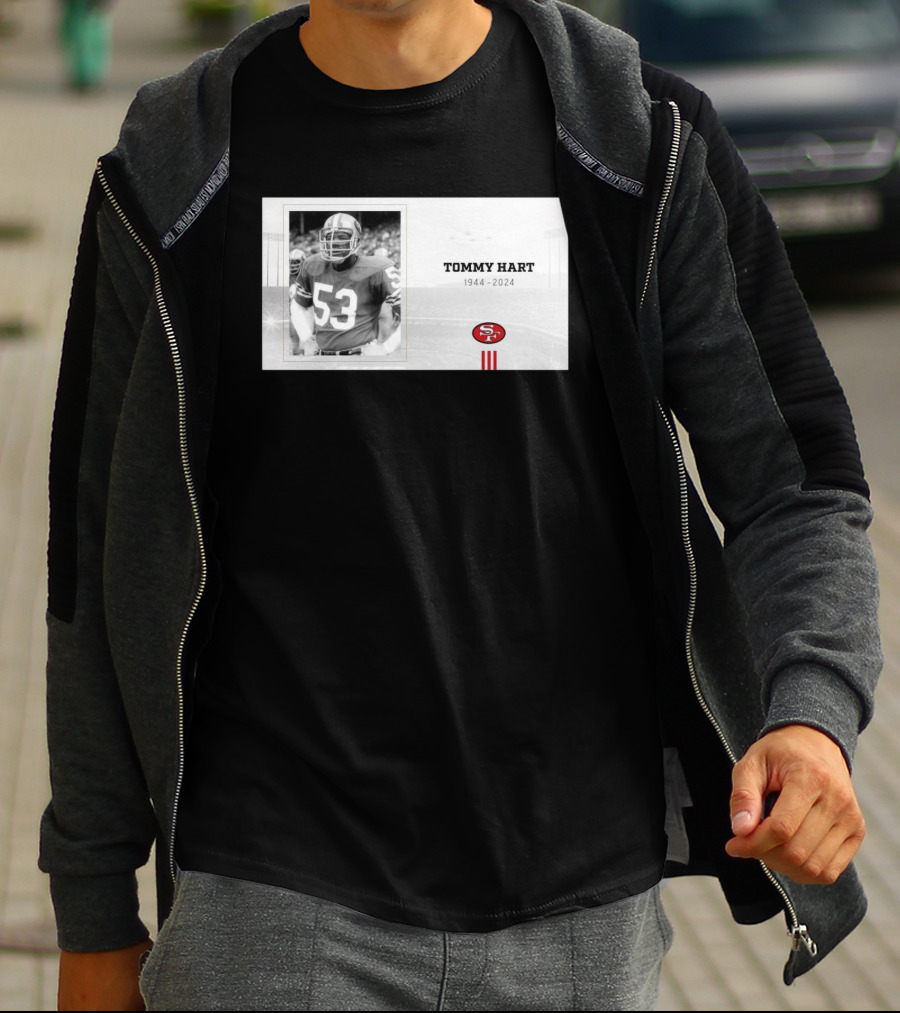 RIP Tommy Hart 53 San Francisco 49ers 1944 T-Shirt