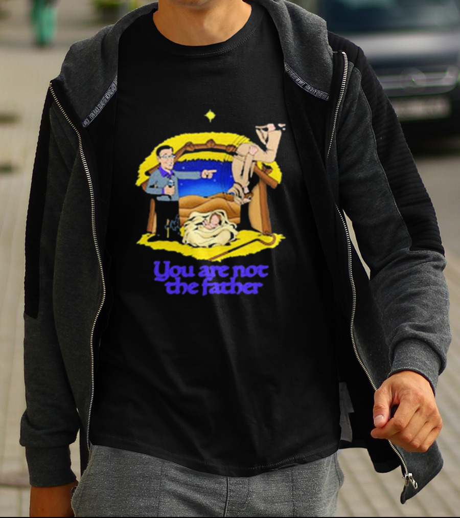 You Are Not The Father Shithead Steve Manger Scene With Judge Figure T-Shirt