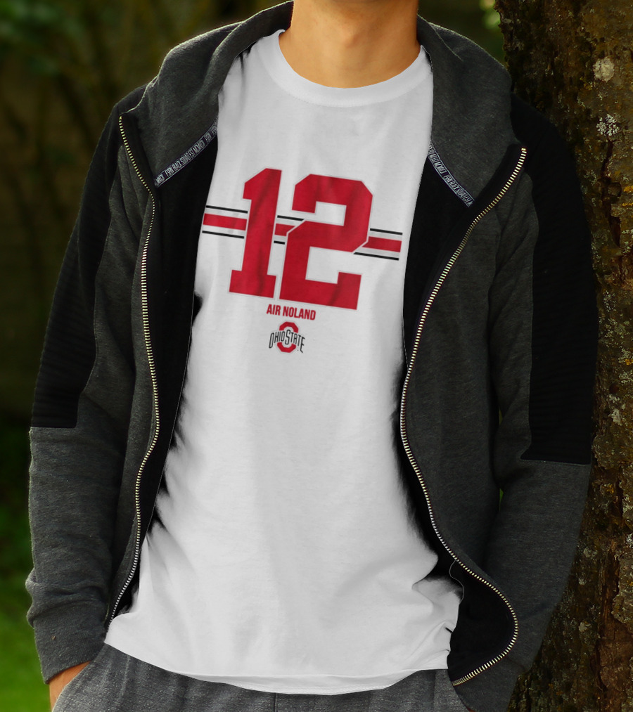 Ohio State Football Air Noland 12 Ohio State T-Shirt