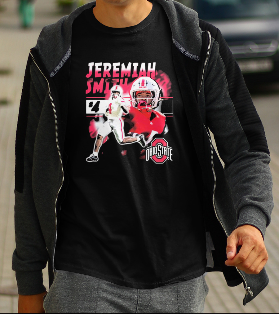 Jeremiah Smith #4 Ohio State Buckeyes Football Freshman Achievement T-Shirt