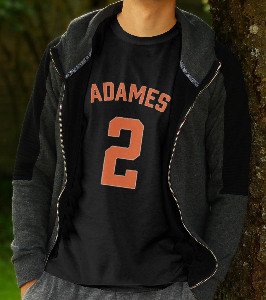 Adames Number 2 San Francisco Giants MLB Baseball 2025 T-Shirt
