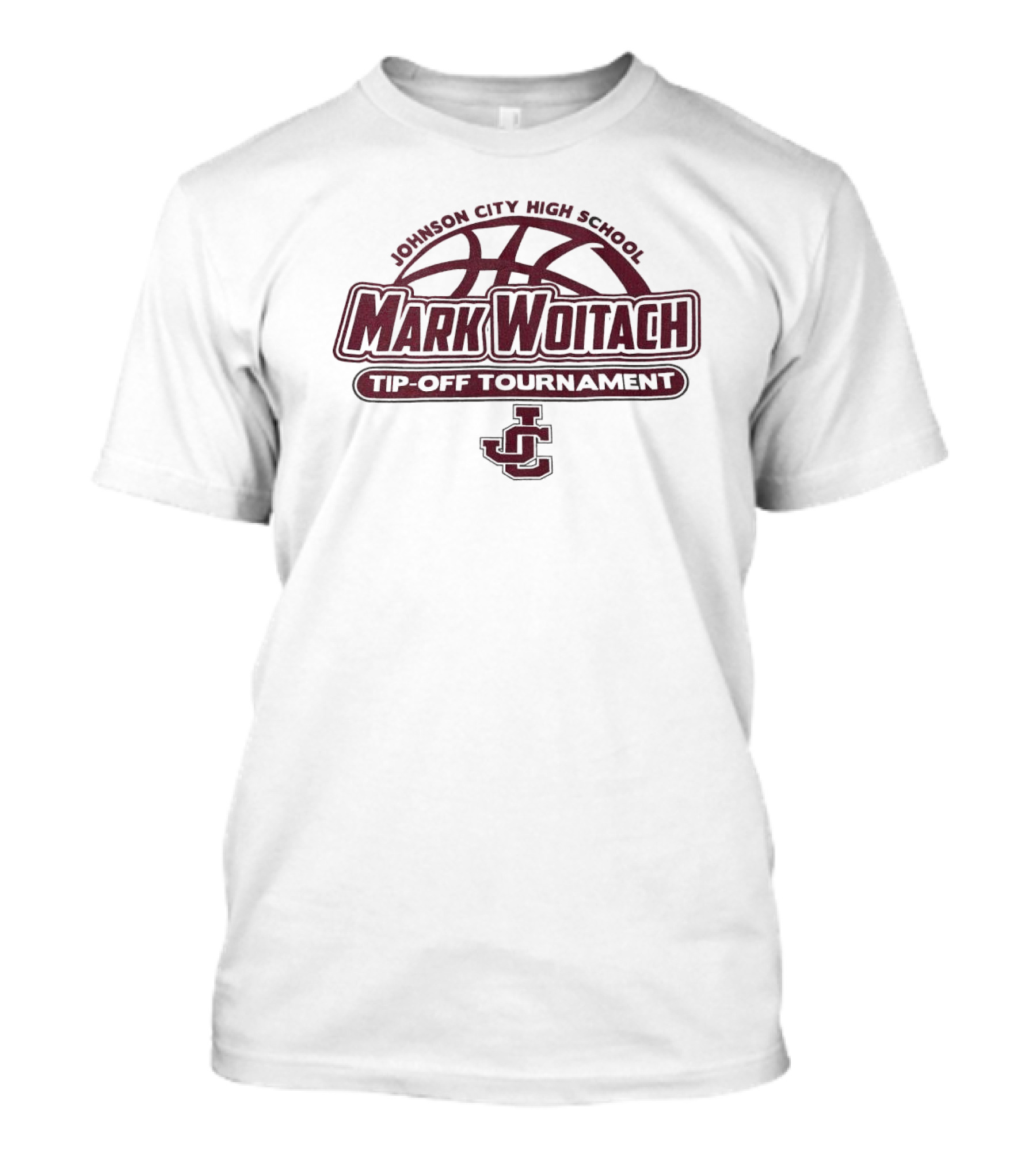 Johnson City High School Mark Woitach Basketball Tip-off Tournament JC T-Shirt
