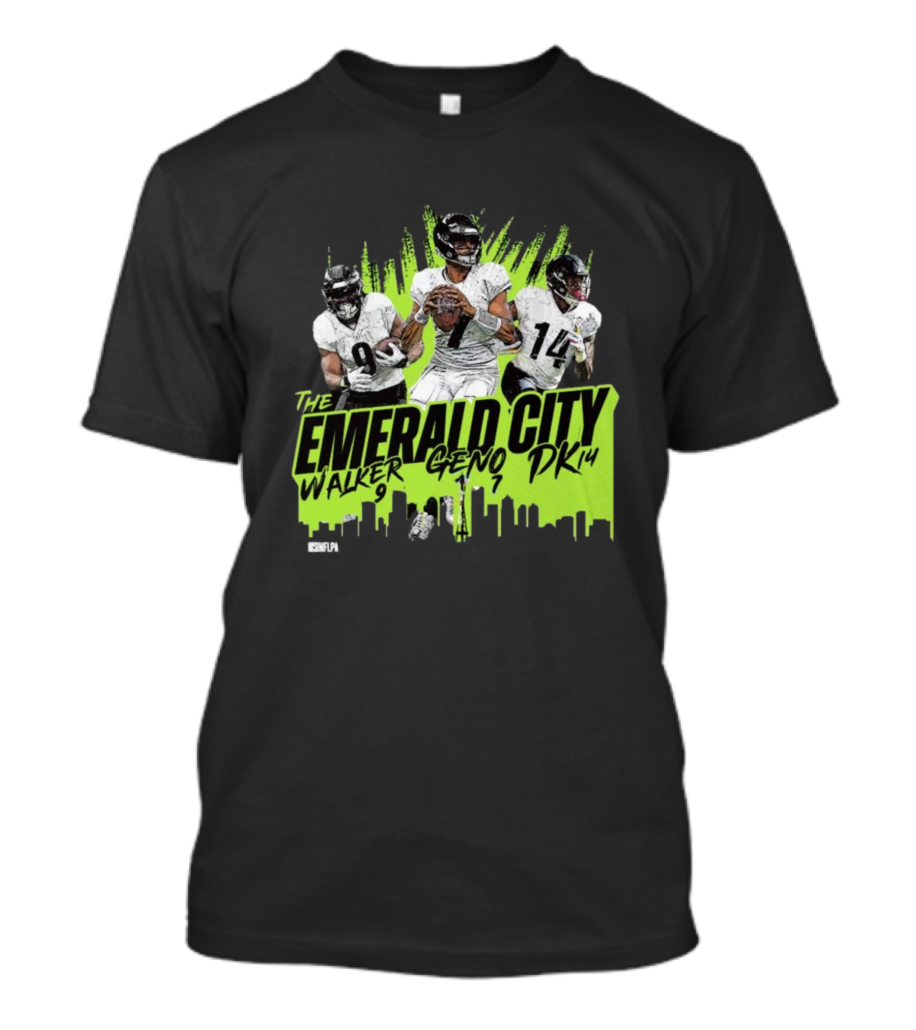 The Emerald City Walker Geno DK Seahawks NFL T-Shirt