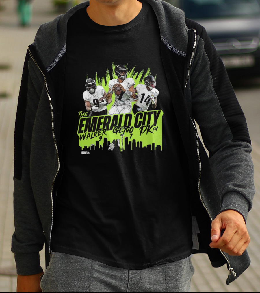 The Emerald City Walker Geno DK Seahawks NFL T-Shirt
