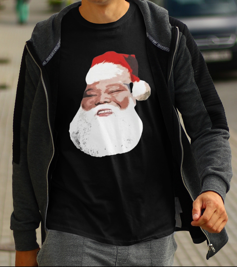 Dave Santa Claus Blunts Christmas Festive Beard T-Shirt