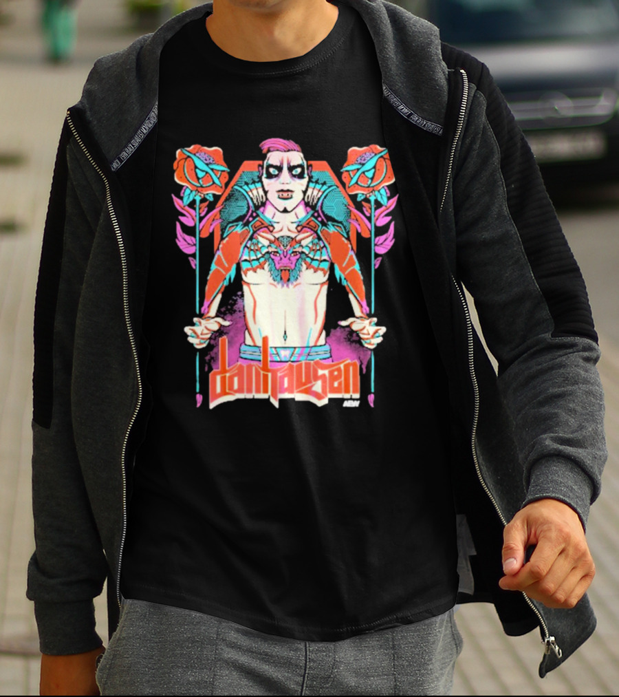 Danhausen AEW Artist Series Arise Roses And Skeletons T-Shirt