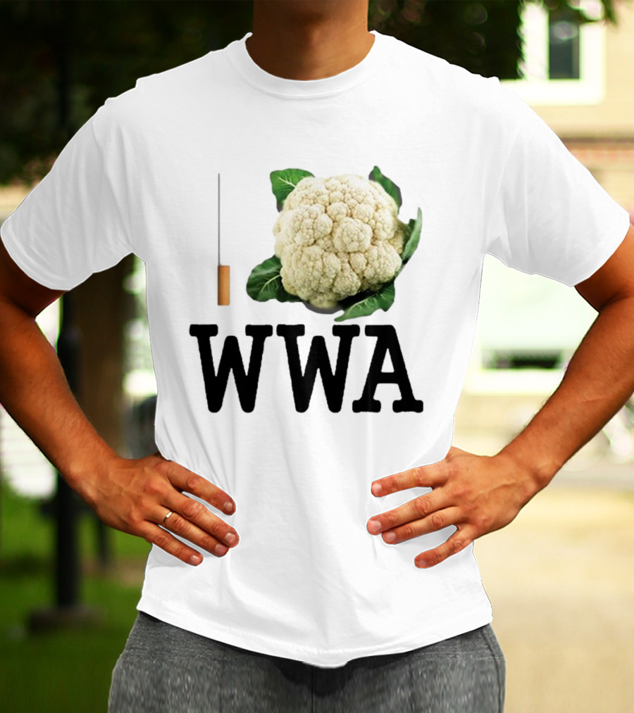 Taco Hemingway Trójkąt Warszawski Biały Cauliflower WWA T-Shirt