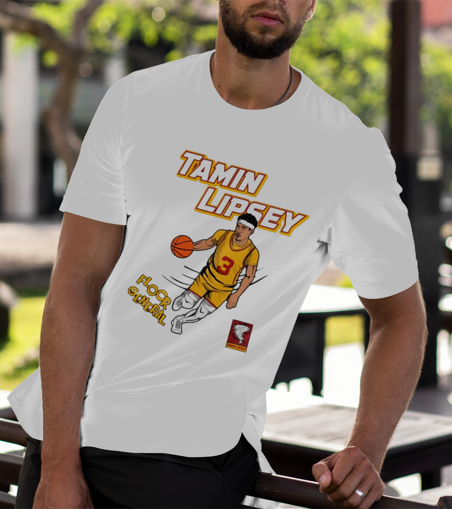 Tamin Lipsey Floor General Comic Book Superhero Iowa State Cyclones T-Shirt