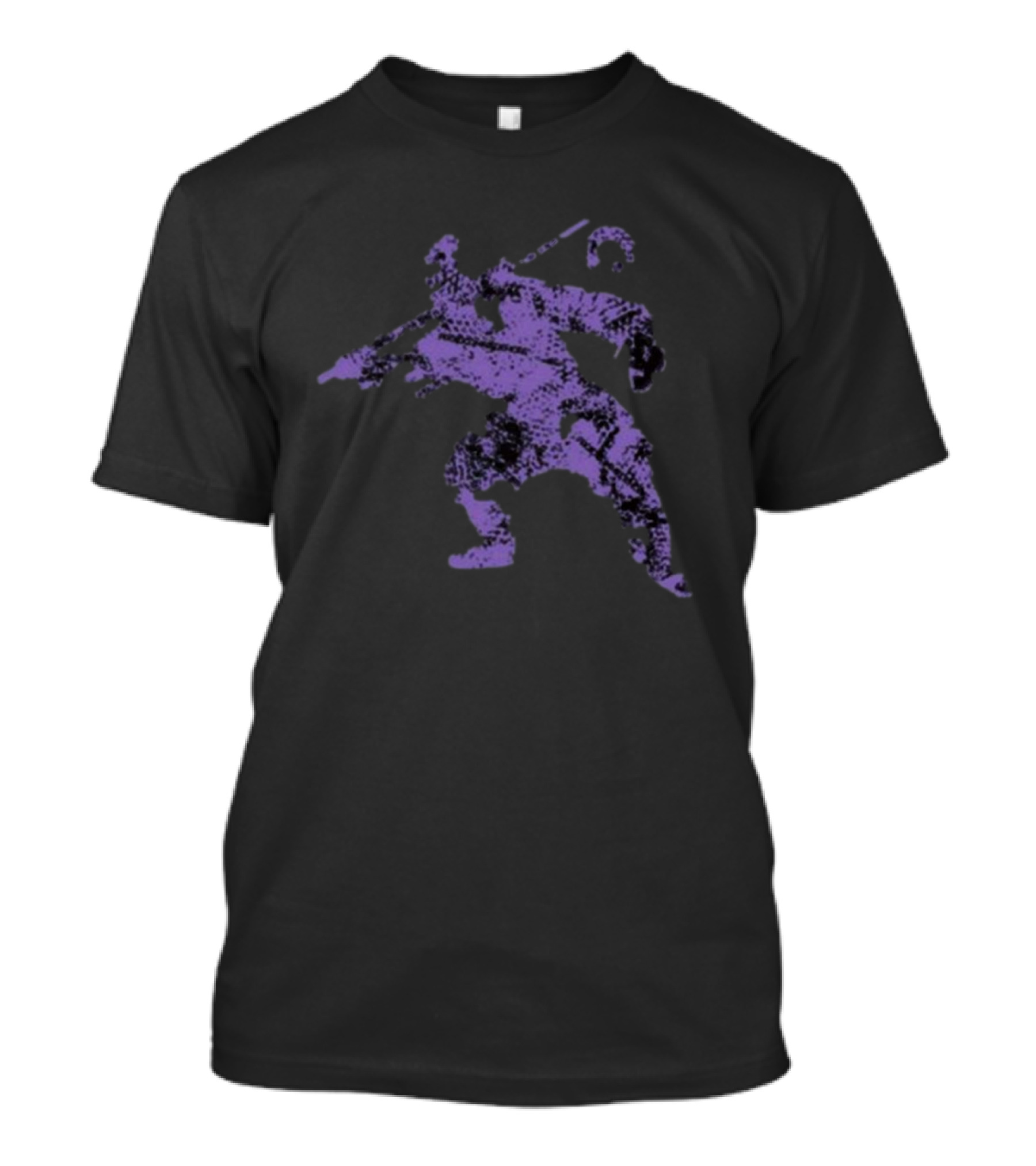Froidcommedehors Big Fcd Violet Vintage Samurai T-Shirt