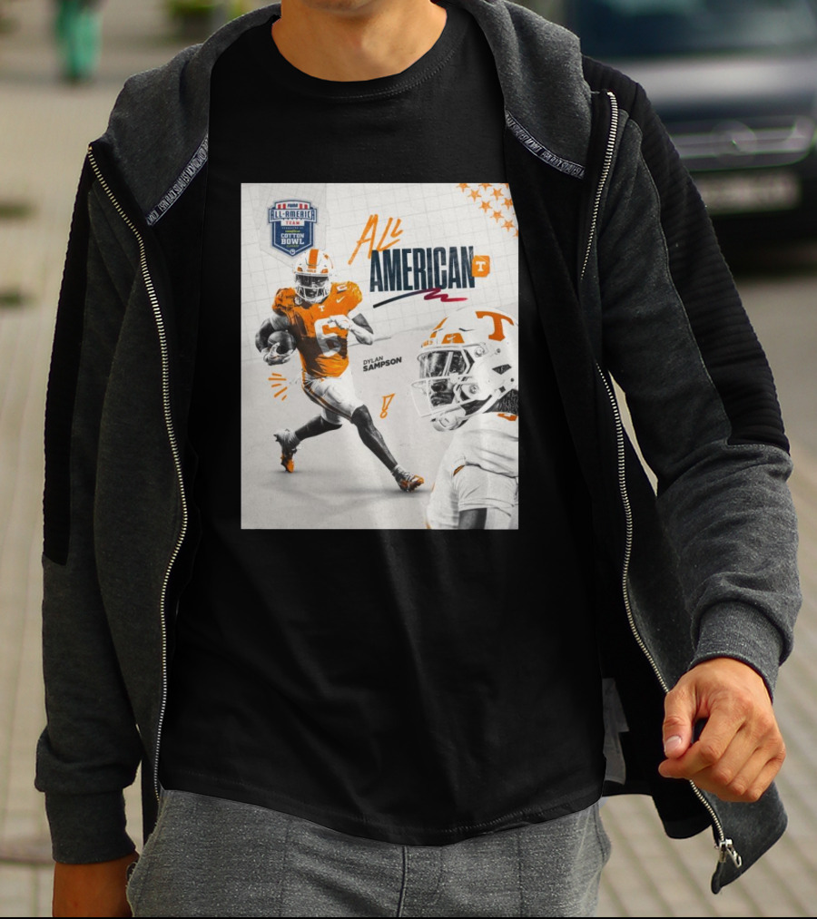 Tennessee Vols Dylan Sampson All-American Cotton Bowl T-Shirt