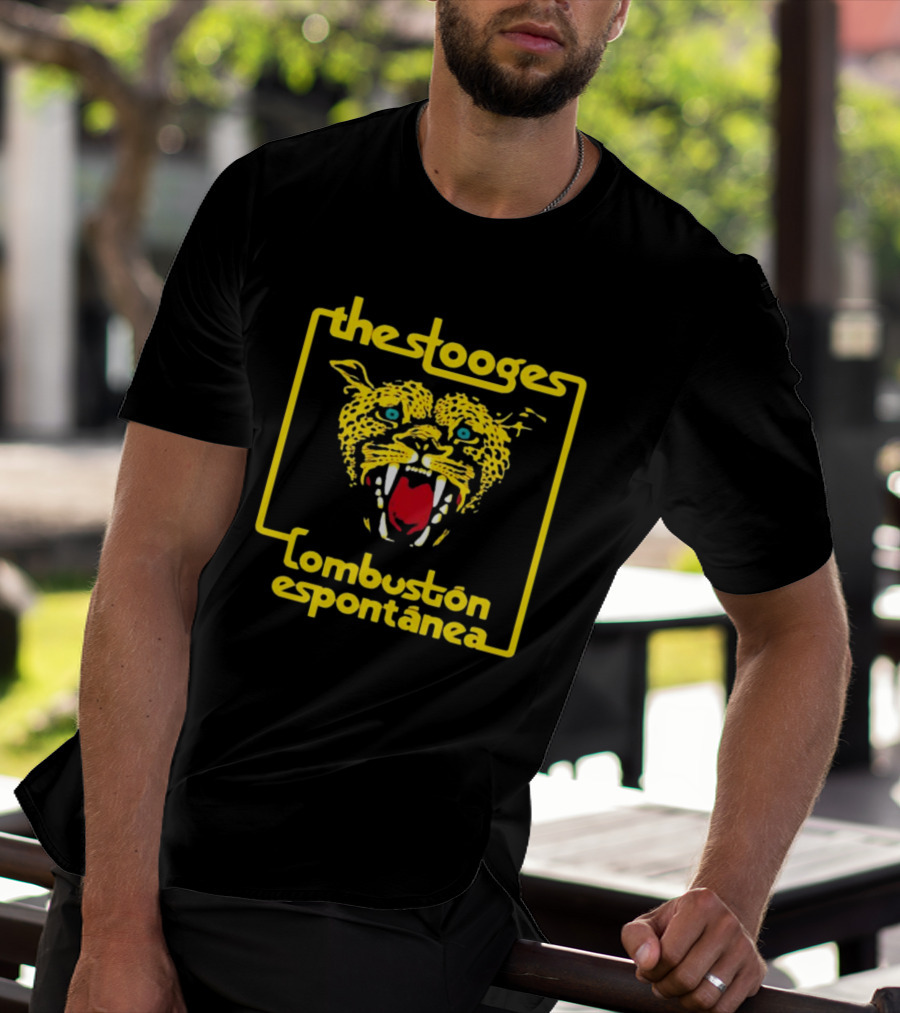 The Stooges Combustion Espontanea Wildcat Roar T-Shirt