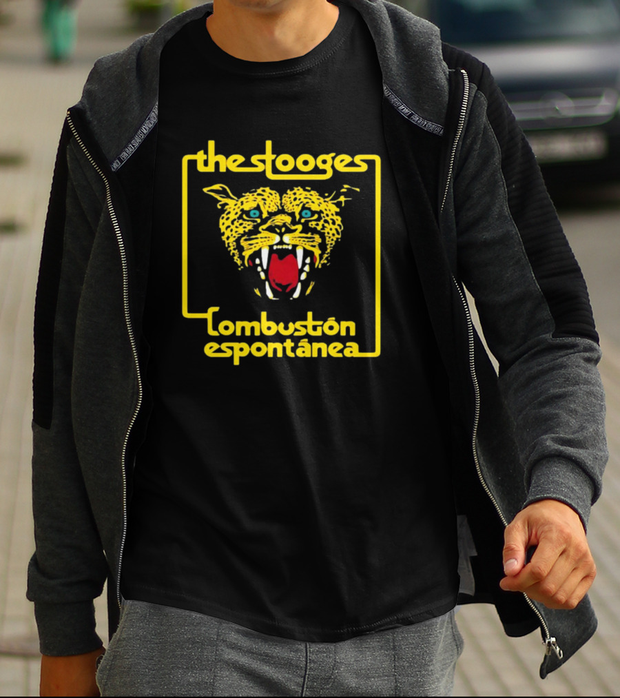 The Stooges Combustion Espontanea Wildcat Roar T-Shirt