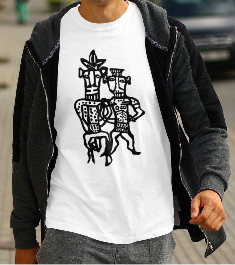 Dan Mcclellan Yhwh And His Asherah Iconic Ancient Figures T-Shirt