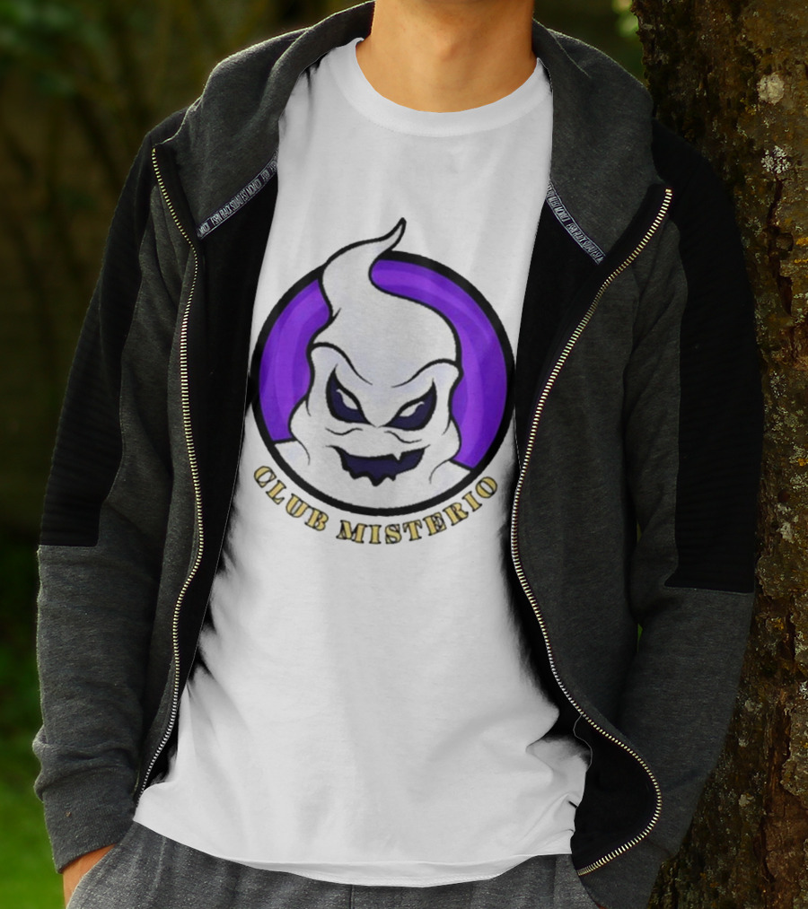 Club Misterio Ghostly Emblem T-Shirt