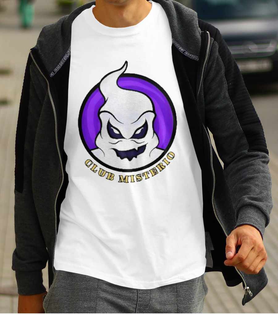 Club Misterio Ghostly Emblem T-Shirt