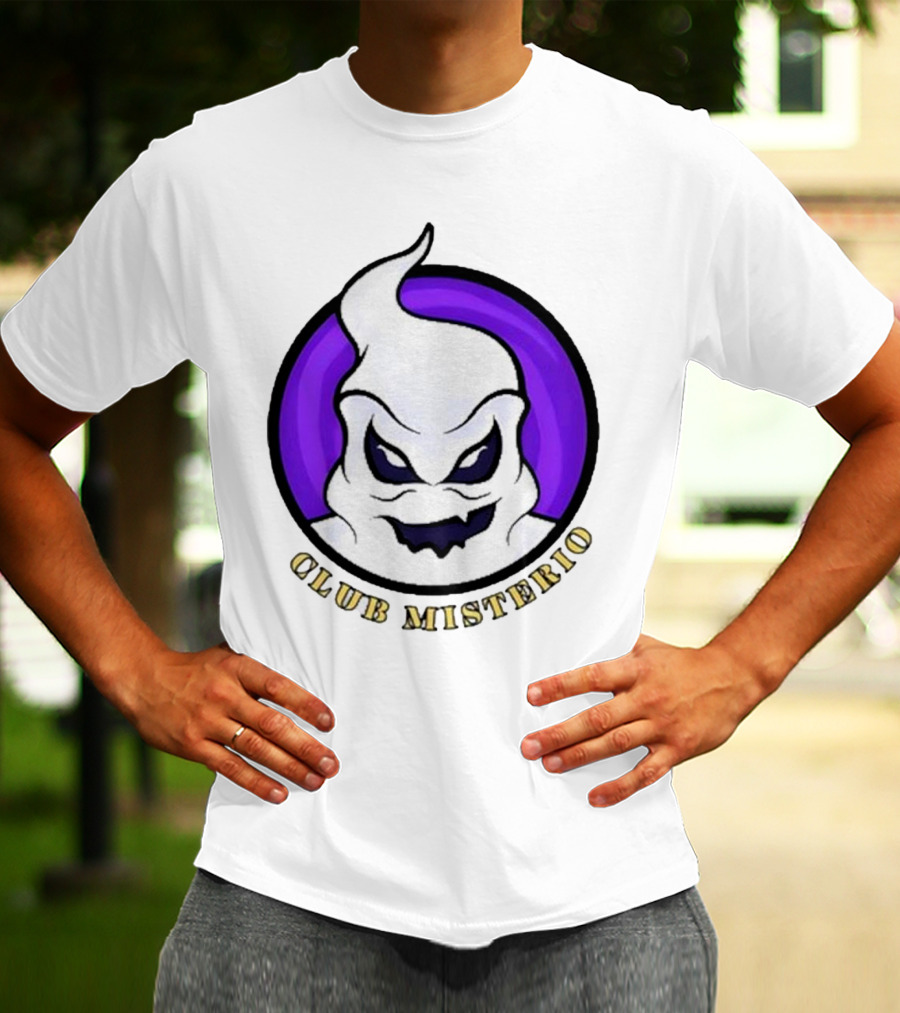 Club Misterio Ghostly Emblem T-Shirt