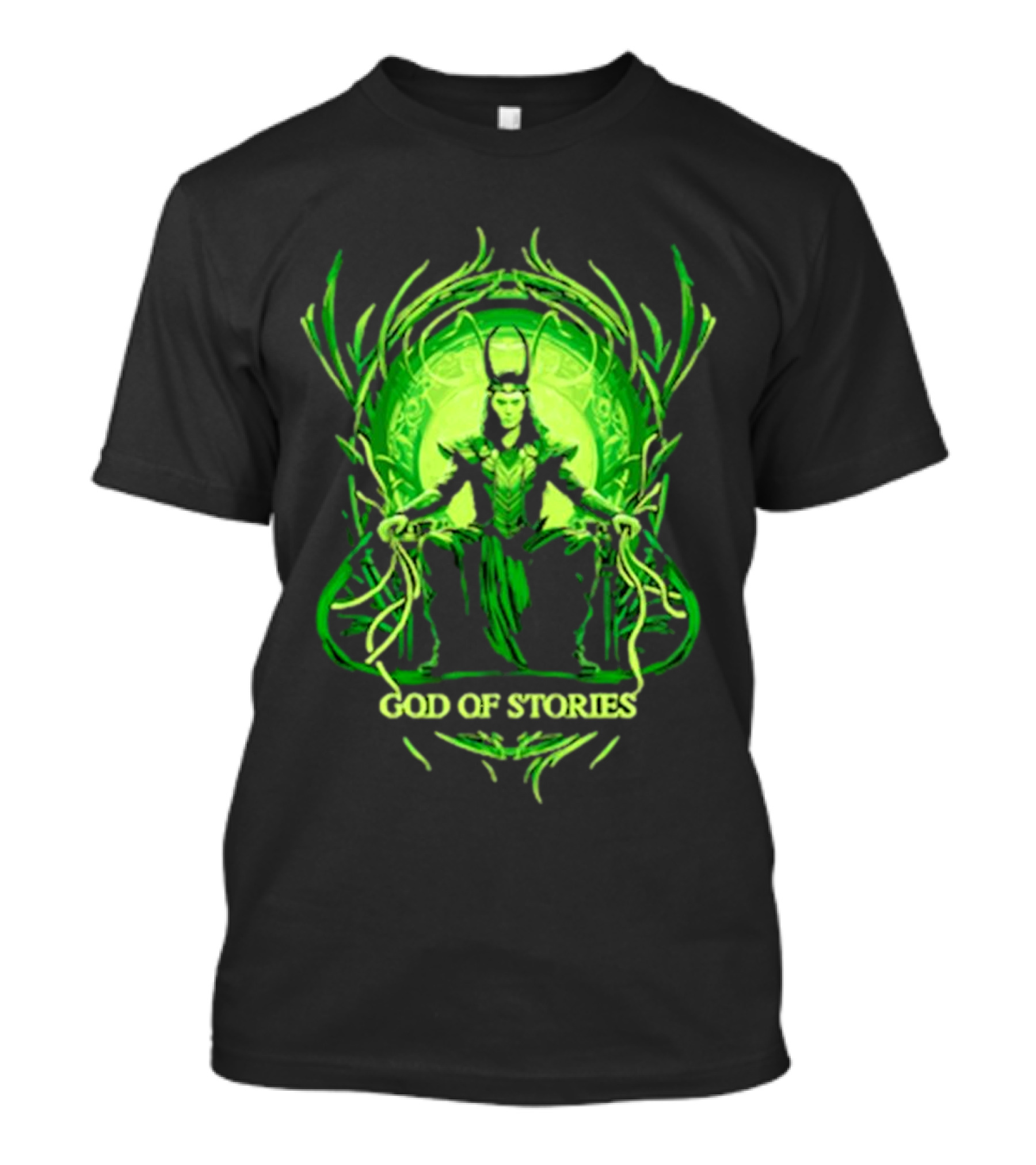 God Of Stories Loki Norse Mythology Character T-Shirt