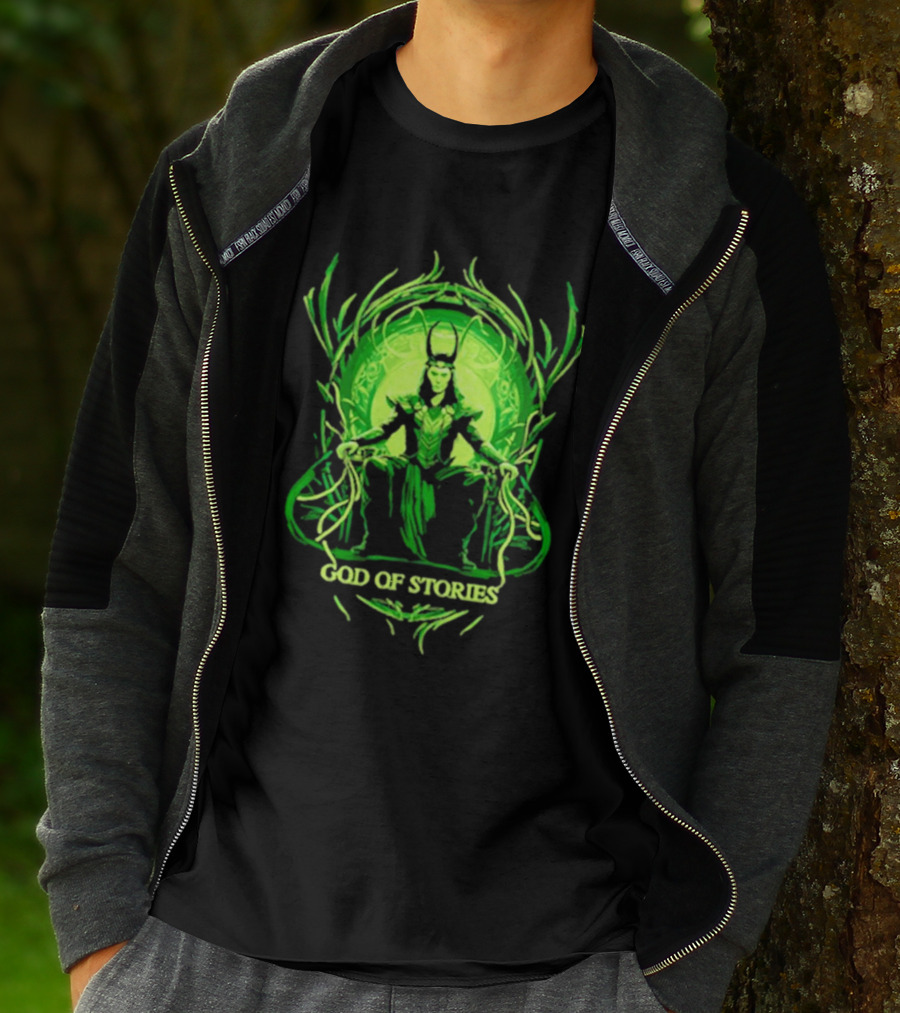 God Of Stories Loki Norse Mythology Character T-Shirt
