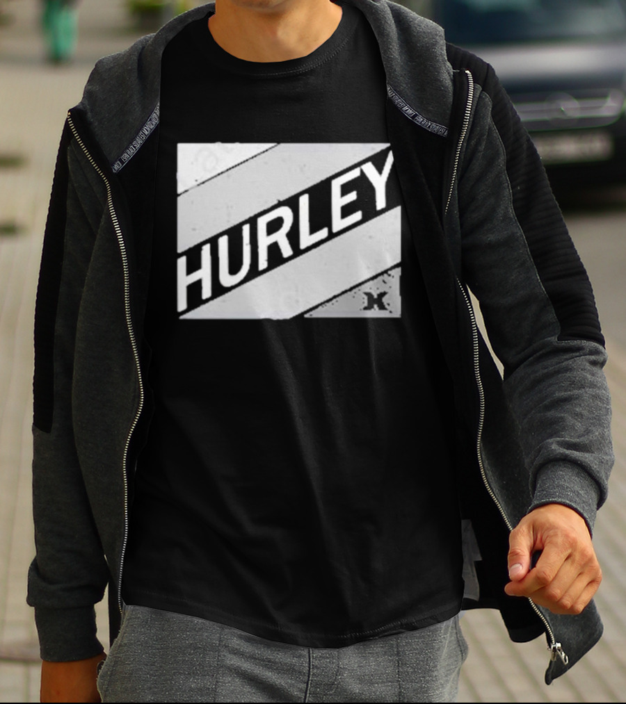 Hurley Logo Design Scott Cawthon Collaboration T-Shirt