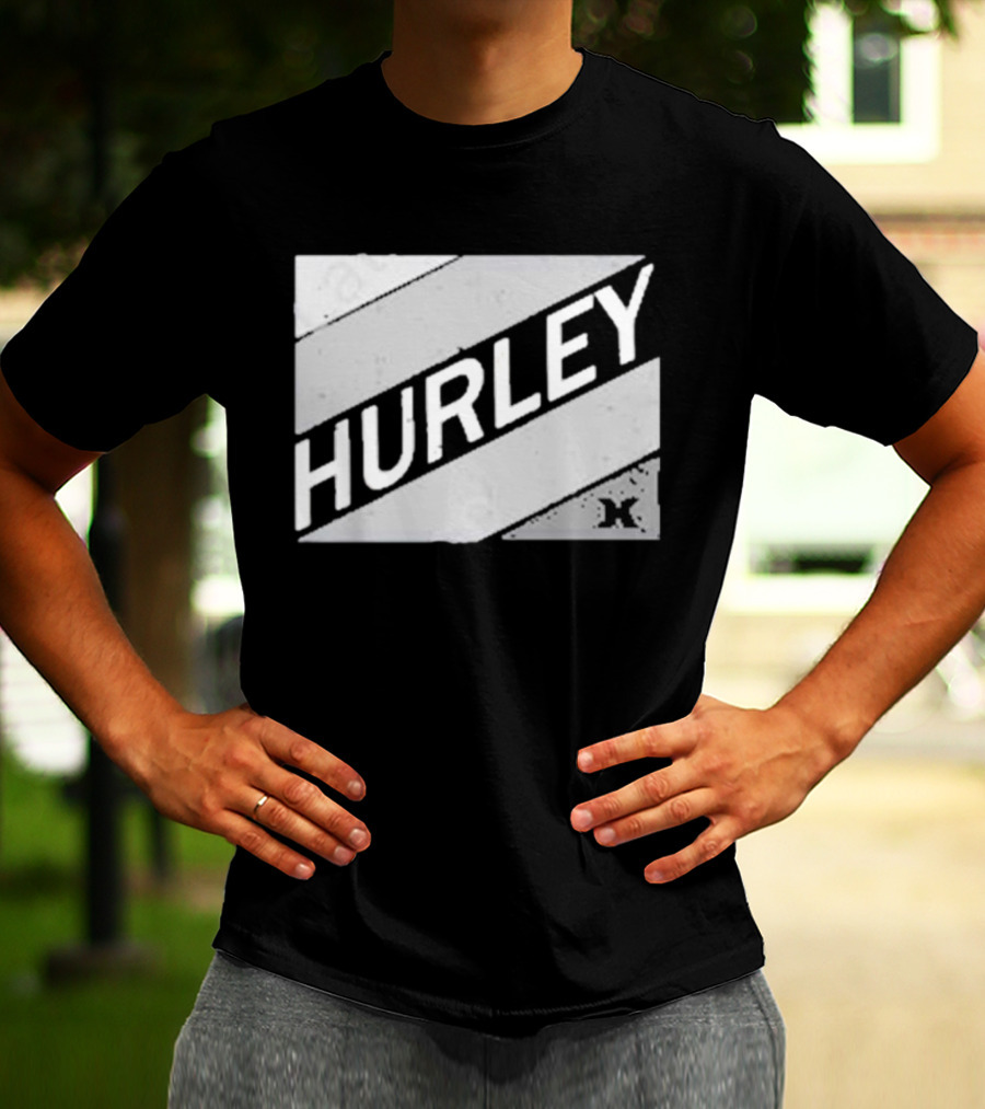 Hurley Logo Design Scott Cawthon Collaboration T-Shirt