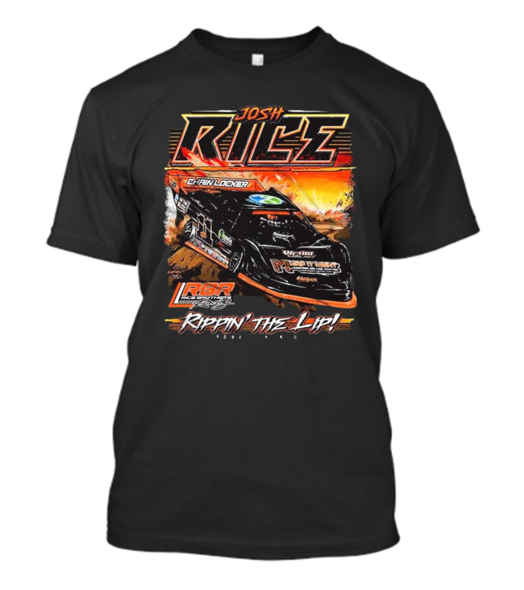 Josh Rice RBR Chain Locker Rippin’ The Lip Racing T-Shirt