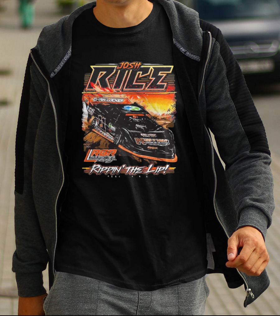 Josh Rice RBR Chain Locker Rippin’ The Lip Racing T-Shirt