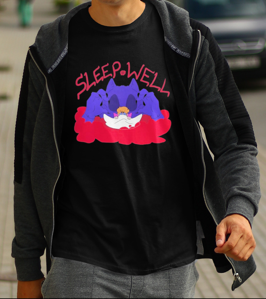 Cg5 Nice Sleep Well Monster Pillow T-Shirt