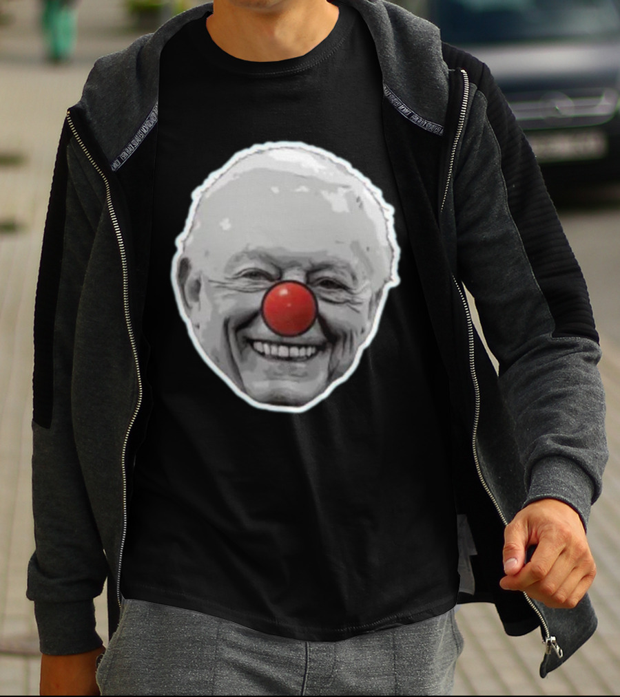 Tywalker716 Jerry Jones Clown Face With Red Nose T-Shirt