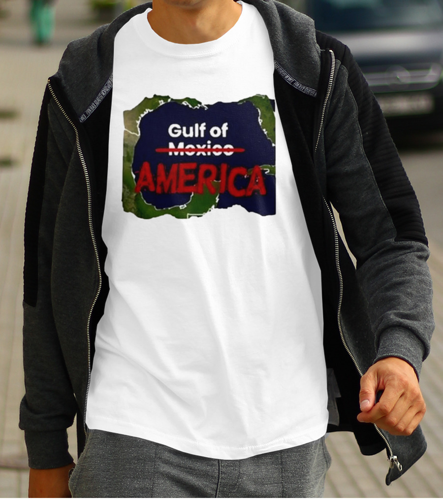 Gulf Of America Map T-Shirt