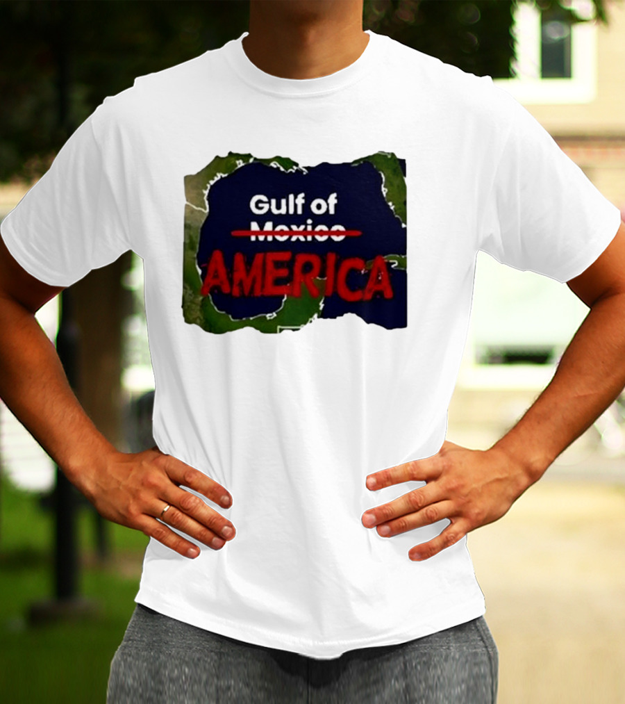 Gulf Of America Map T-Shirt