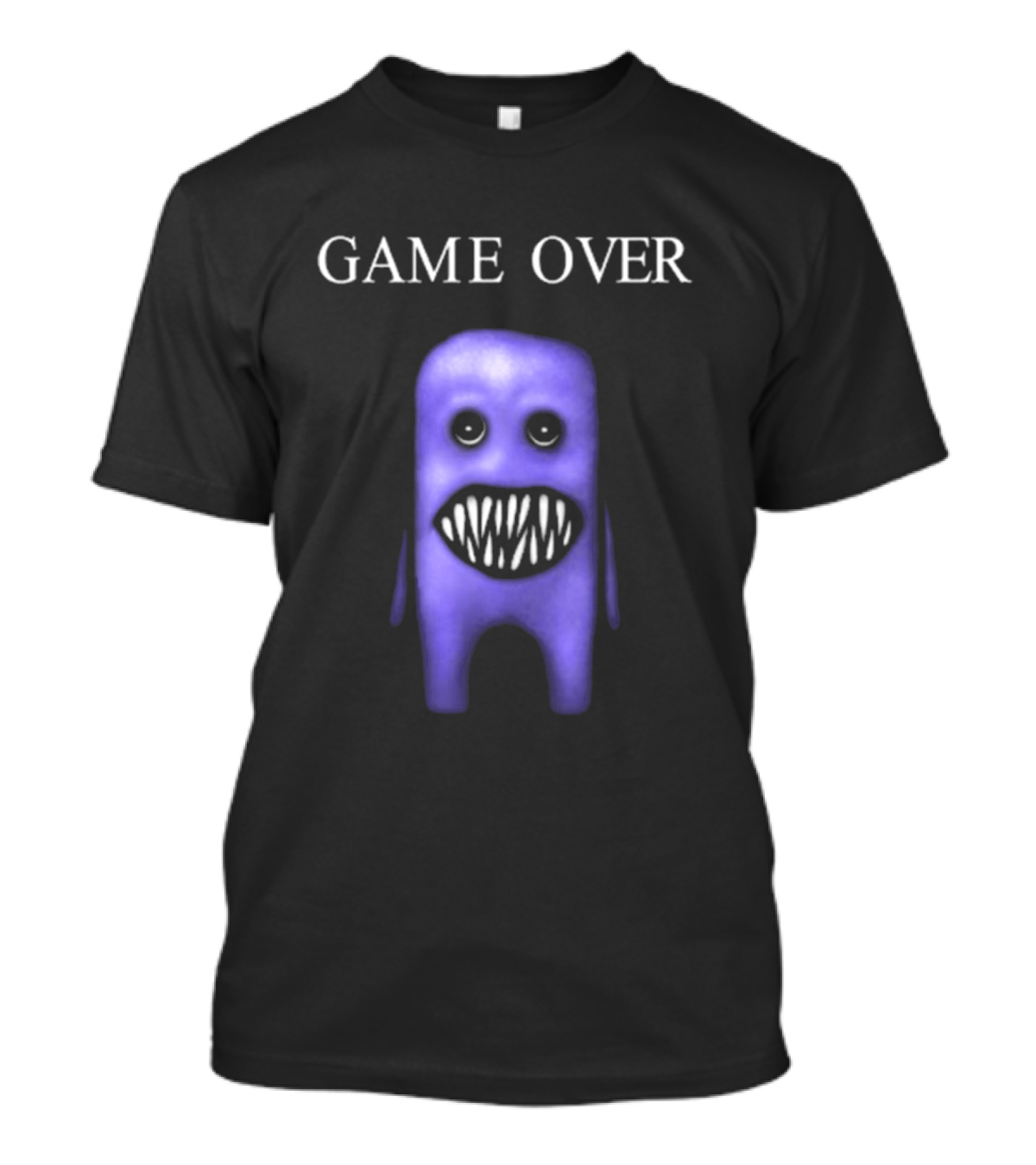 GAME OVER Fuwatti Aooni Purple Monster T-Shirt