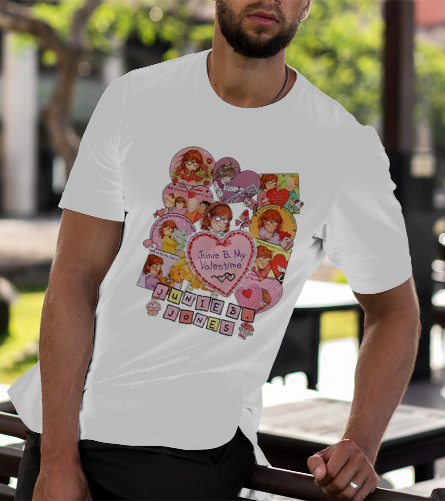 Junie B Jones My Valentine Love Hearts And Adventures T-Shirt