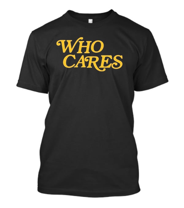 Who Cares Tucker Kraft Green Bay Packers NFL T-Shirt