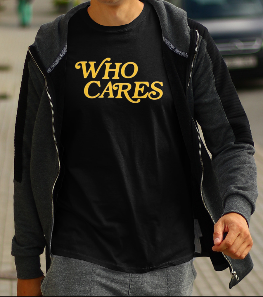 Who Cares Tucker Kraft Green Bay Packers NFL T-Shirt