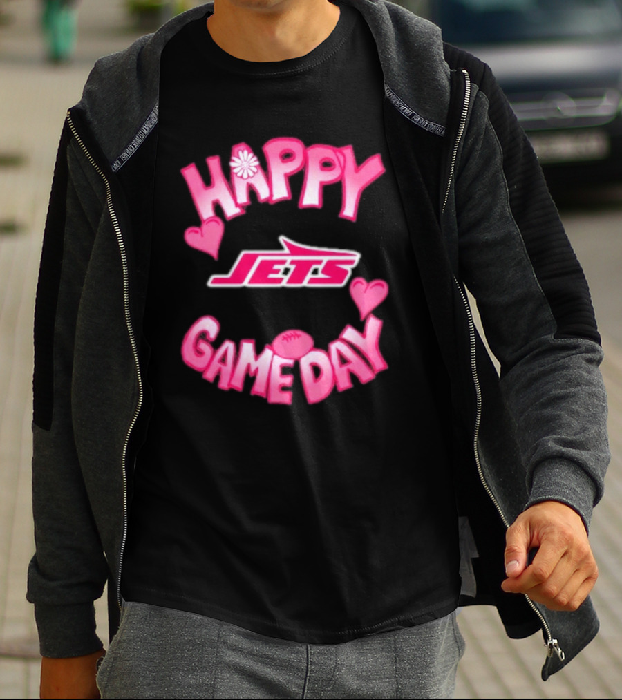 Happy Gameday New York Jets Valentine’s Day 2025 T-Shirt