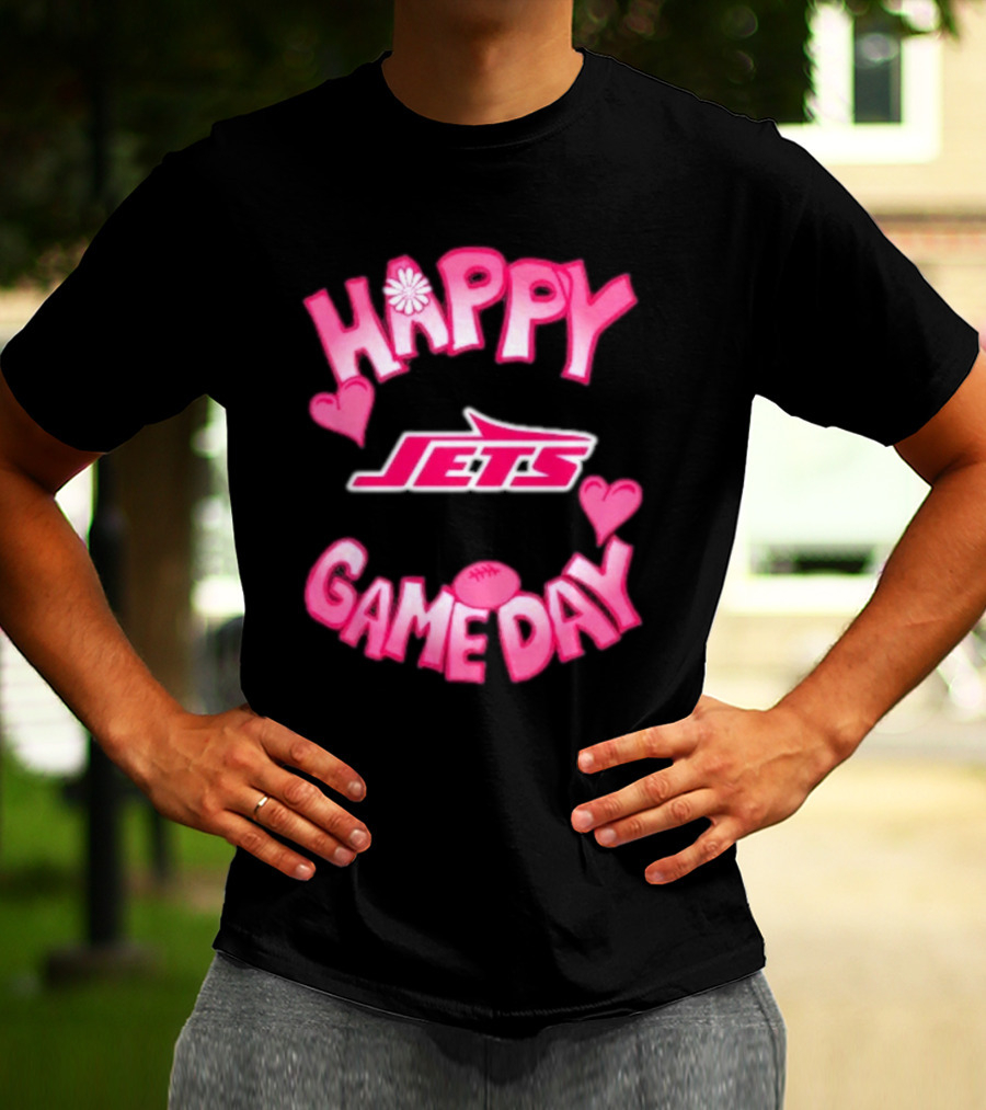 Happy Gameday New York Jets Valentine’s Day 2025 T-Shirt
