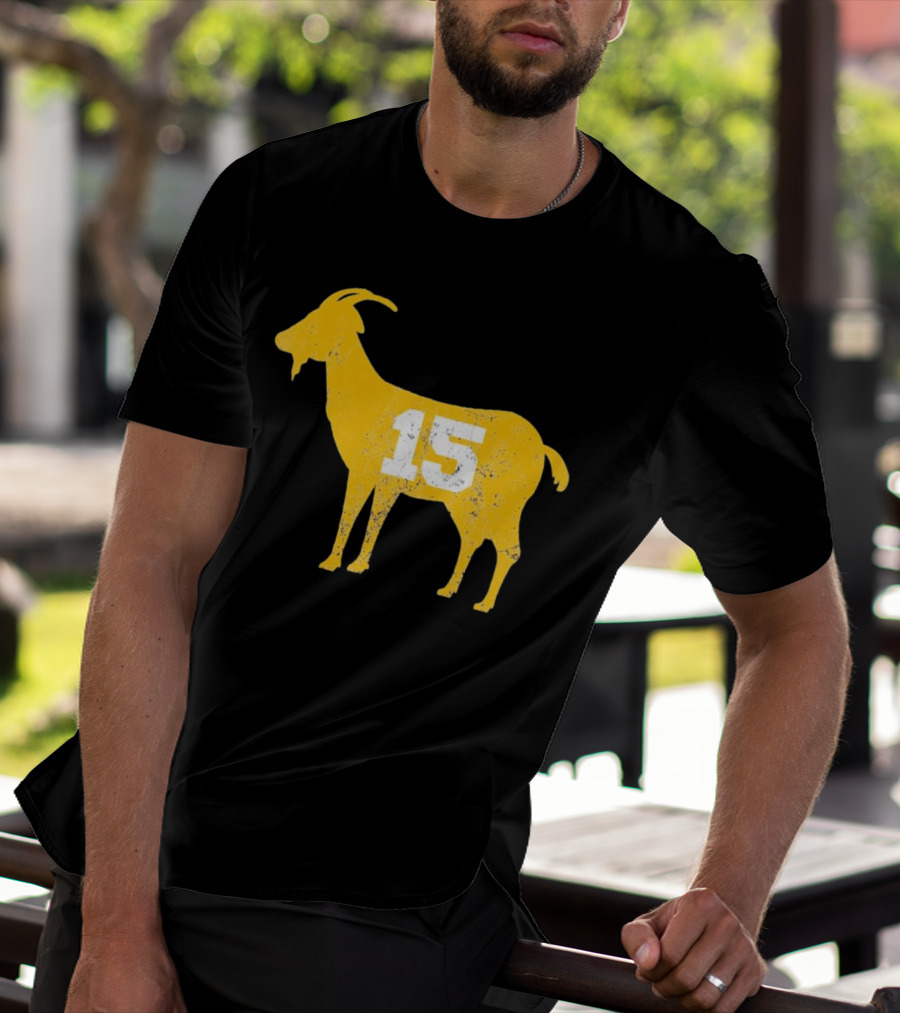 Goat 15 Yellow Silhouette Toddler Fine Jersey T-Shirt