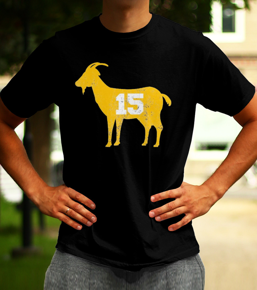 Goat 15 Yellow Silhouette Toddler Fine Jersey T-Shirt