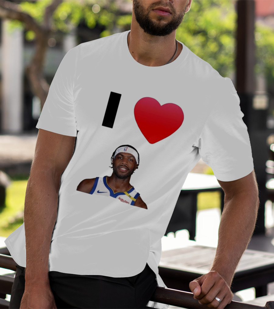 I Love Buddy Hield Golden State Warriors NBA T-Shirt